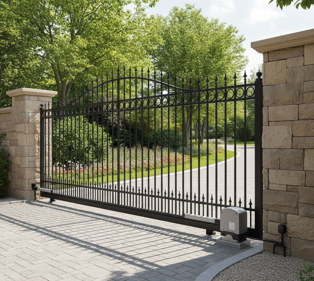 Motorlu Bahçe Kapısı Güvenlik